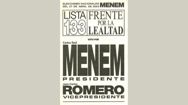 La historia de los presidenciables