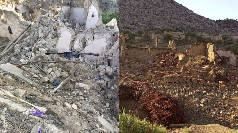 Terremoto en Afganistán