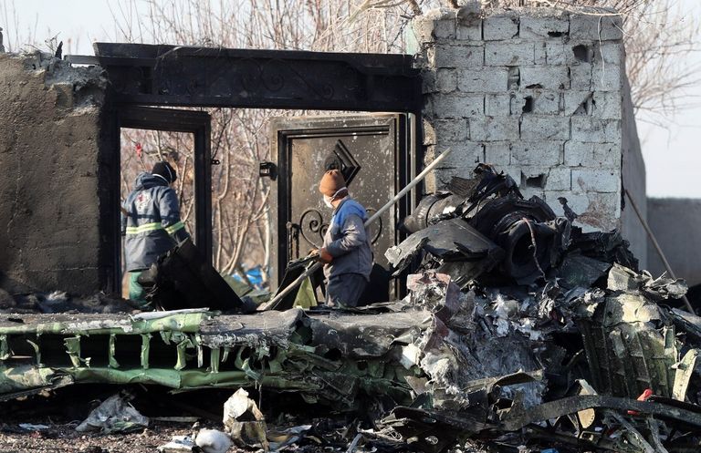 accidente avion boeing ucrania iran teheran