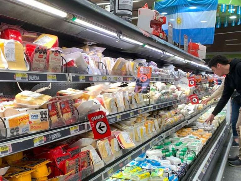 Como cada mes, la inflación se ve reflejada en las góndolas.