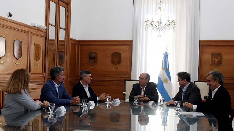 Reunión de Francos con Passerini, Ulpiano Suarez de Mendoza y Rosario Romero de Paraná