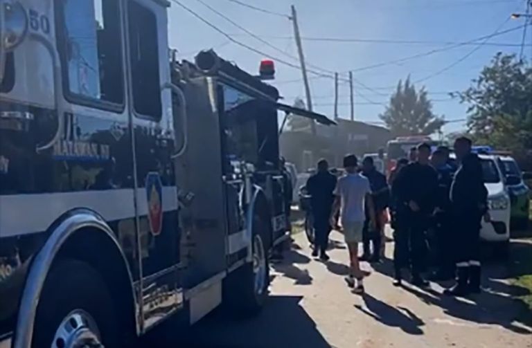 Incendio en Garín