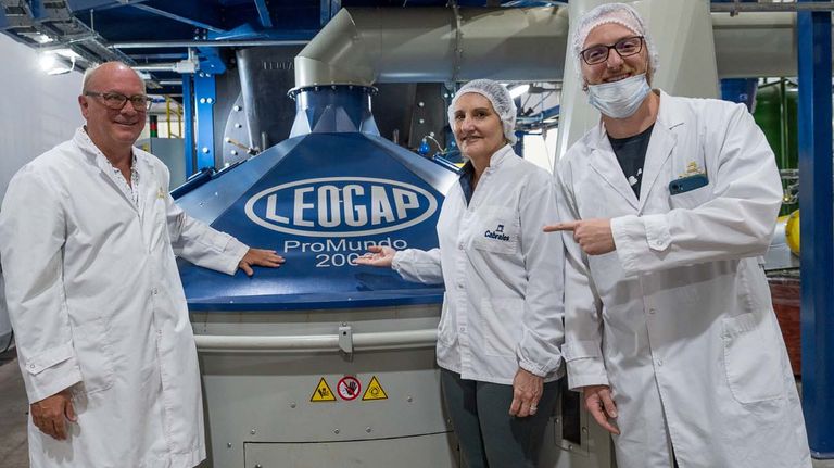 nueva máquina tostadora de café de Cabrales.