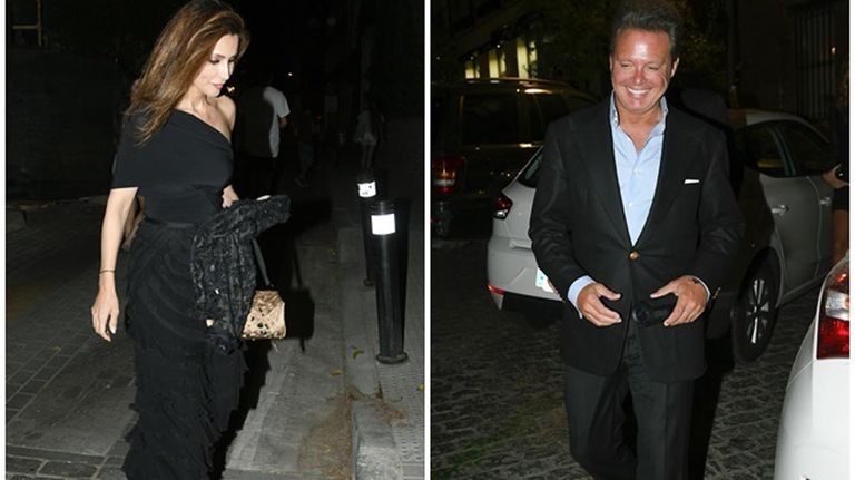 Luis Miguel y Paloma Cuevas