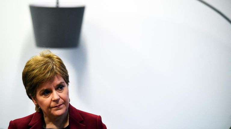 Protestas en Escocia