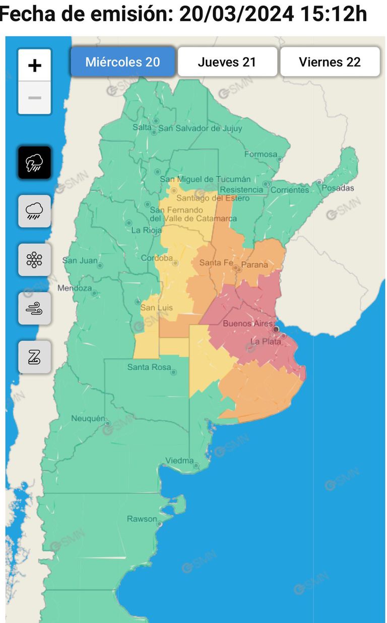 Alerta meteorológico
