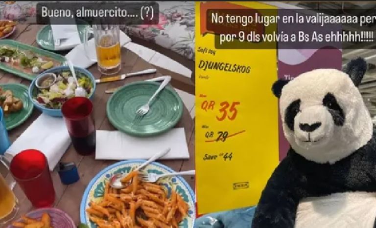 Diego Brancatelli de compras en Qatar 20221202