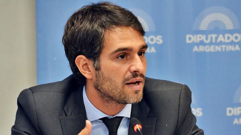 diputado radical Juan Martin (de Santa Fe). 20220126