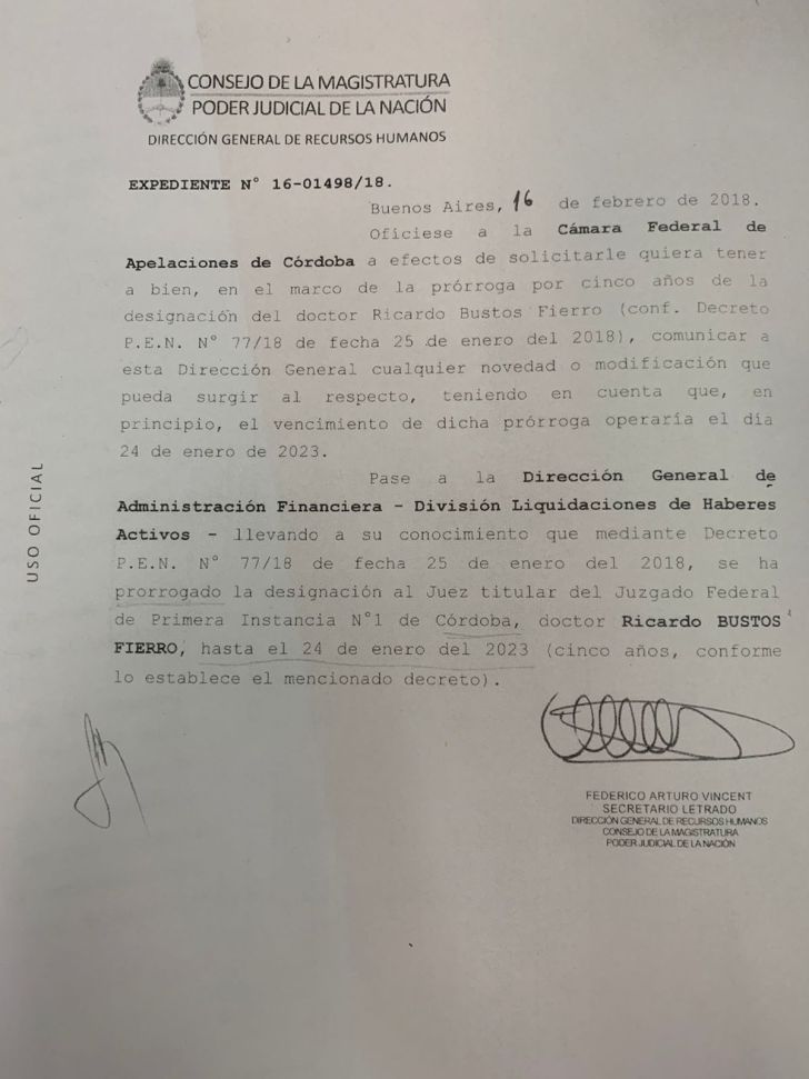 Prorroga
