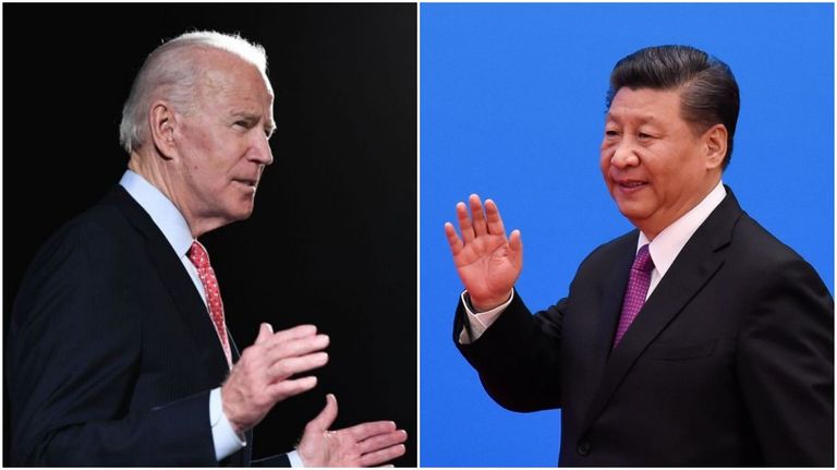 Joe Biden y Xi Jinping