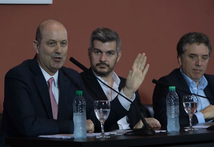 Sturzenegger, Marcos Peña y Dujovne