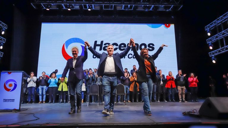 El cierre de campaña de Martín Llaryora