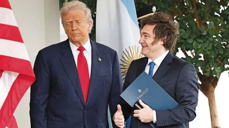 Trump y Milei