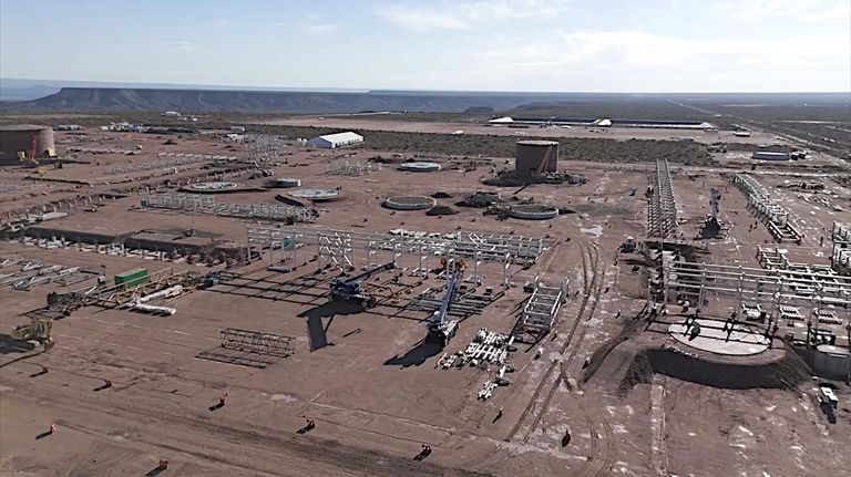 Los Toldos II, Tecpetrol en Vaca Muerta 