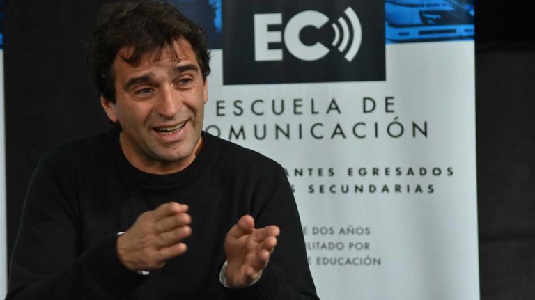 Gabriel Solano en la Escuela de Comunicación