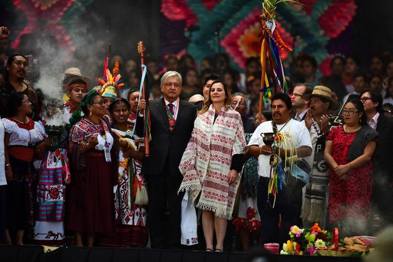 Andrés Manuel López Obrador juró como sucesor de Enrique Peña Nieto.