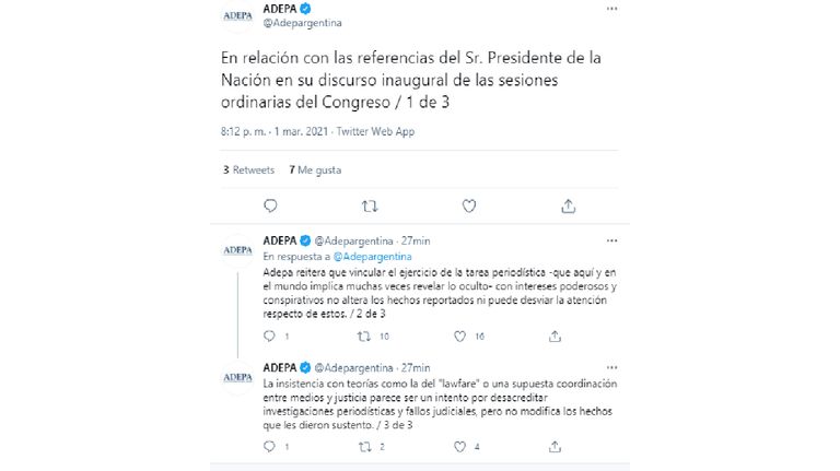 ADEPA Fernández Sesiones Ordinarias