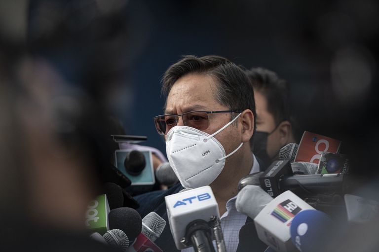 Bolivian President Luis Arce Receives First Dose Of Covid-19 Vaccination