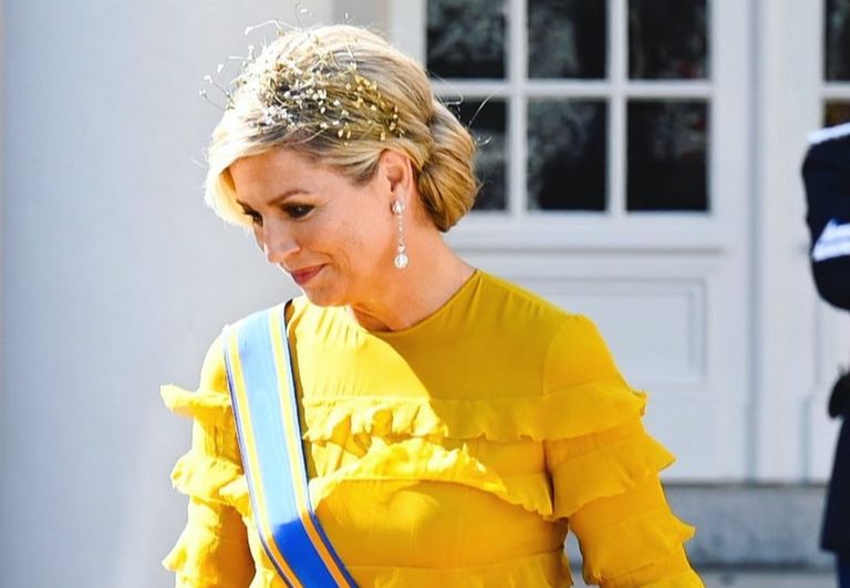 El impactante look de Máxima de Holanda para la apertura del Parlamento