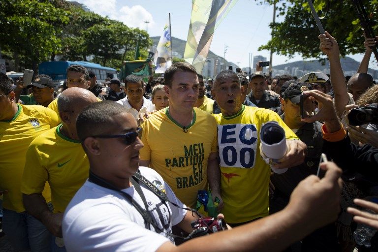 marcha bolsonaro AFP