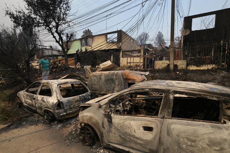 incendios chile