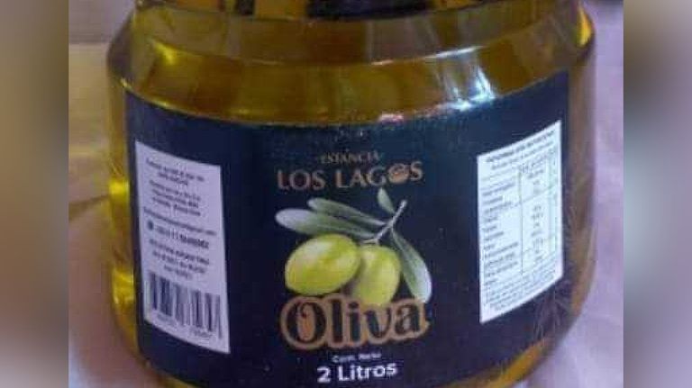 Aceite de oliva prohibido