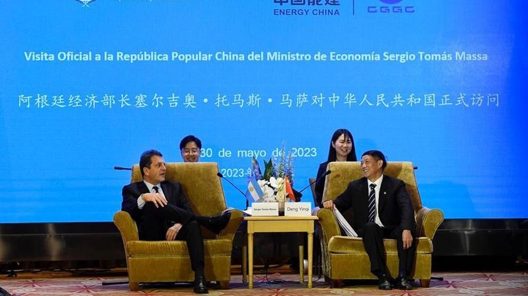 Sergio Massa en China