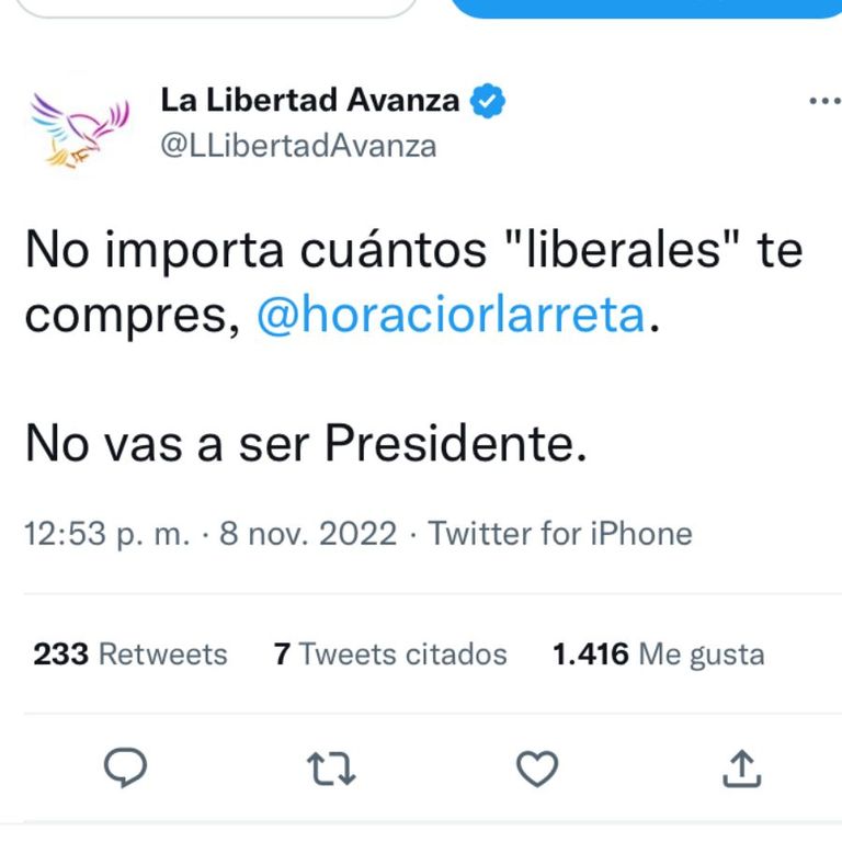 libertad avanza