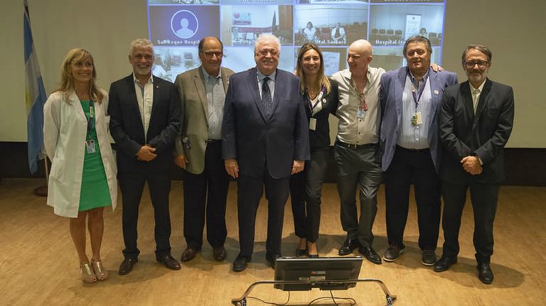 Febrero 2020. Ginés González García presentaba al nuevo Consejo Administrativo del Garrahan.