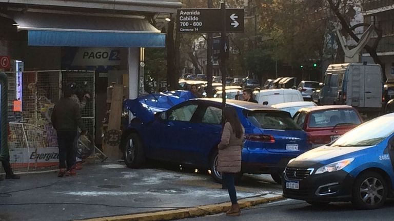 Accidente Avenida Cabildo y Gorostiaga