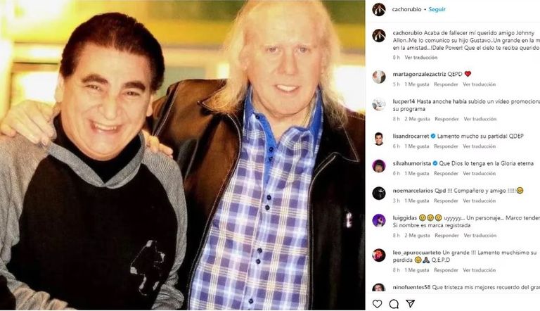 Johnny Allon y Cacho Rubio