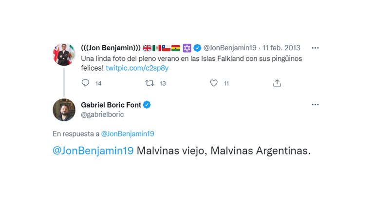 Boric Malvinas