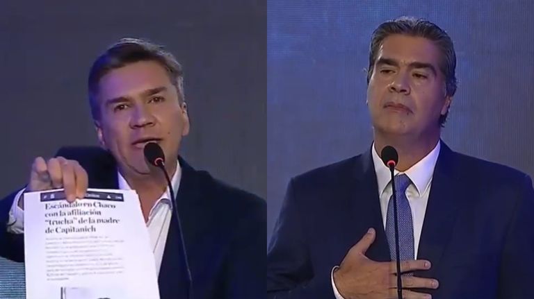 Tenso cruce entre Leandro Zdero y Jorge Capitanich.
