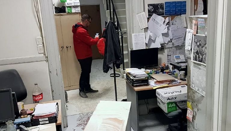 Destrozan el rectorado de la UBA por una toma