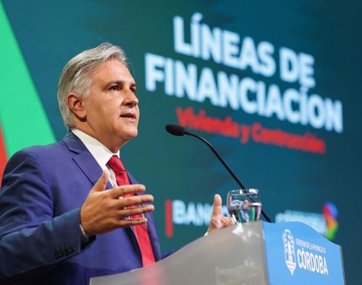 07-05-2024 Martín Llaryora créditos hipotecarios Bancor
