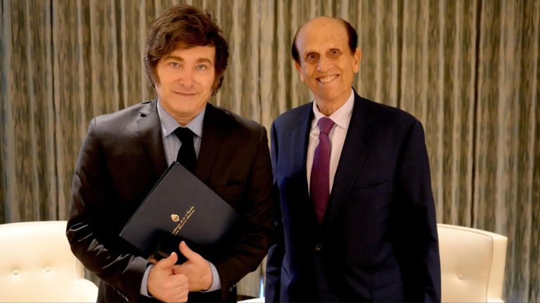 Michael Milken y Javier Milei