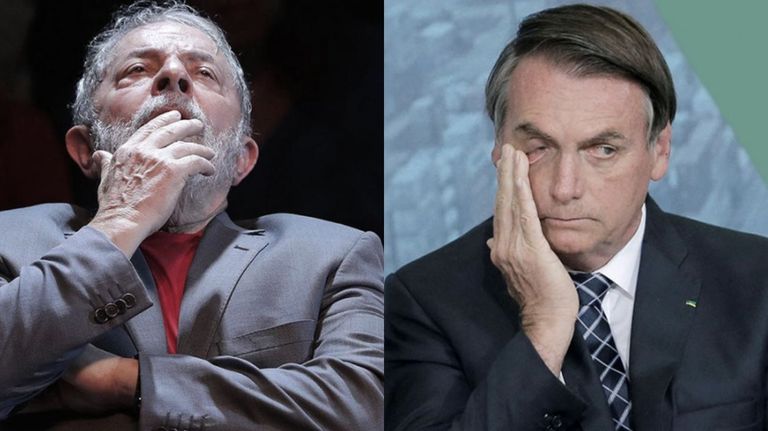 Lula da Silva y Jair Bolsonaro
