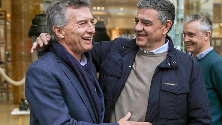 Jorge y Mauricio Macri