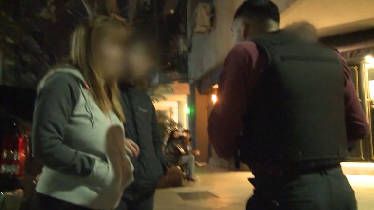 Choque múltiple en Palermo.