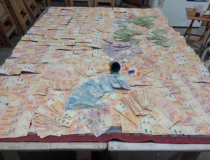 13-10-2023 operativo juego ilegal Noetinger Córdoba