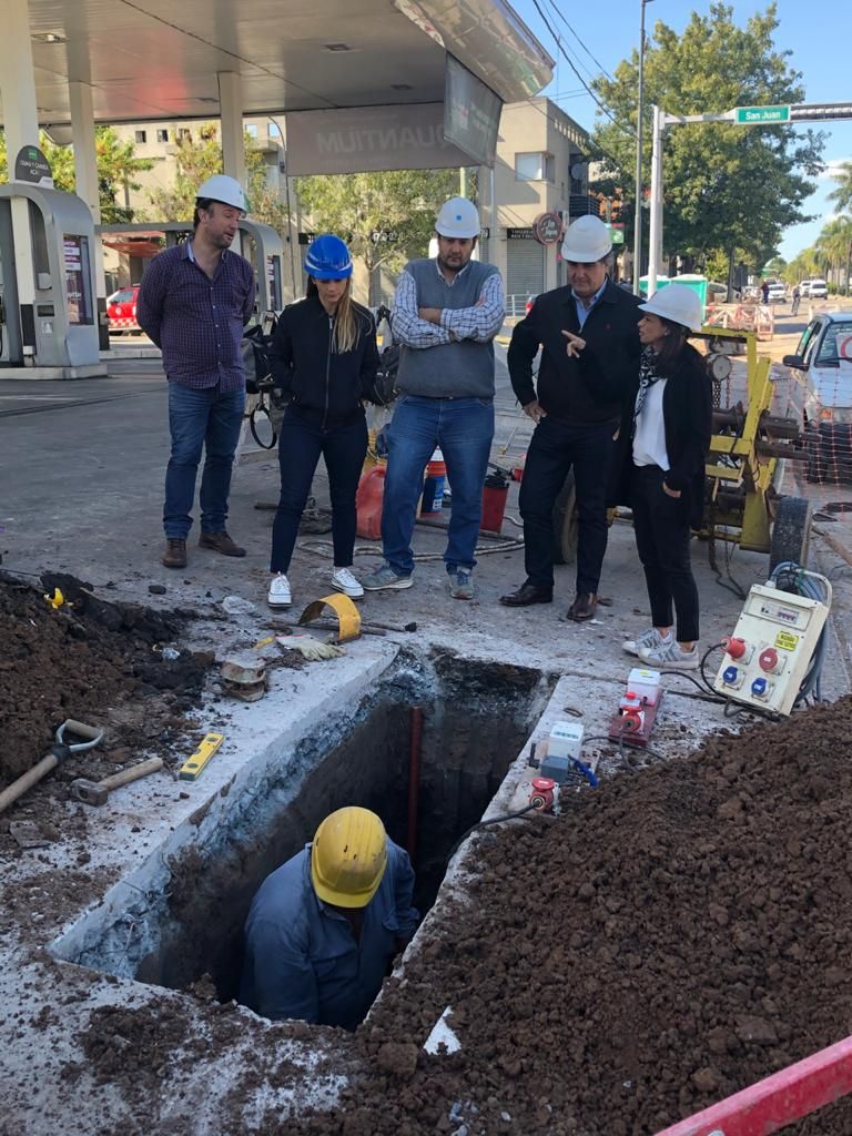 Inauguran obras de AySA en Tigre.