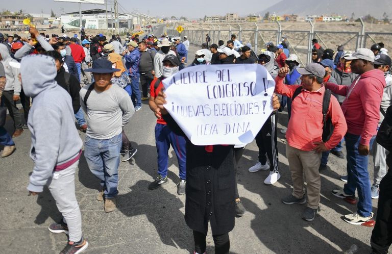 Protestas en Perú 20230104