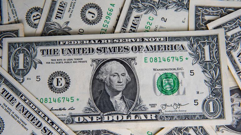 Billetes de un dólar