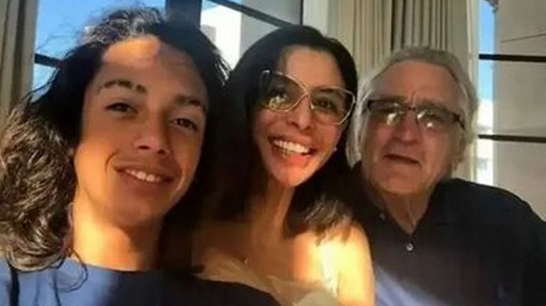 Leandro De Niro Rodriguez, Drena De Niro y Robert De Niro