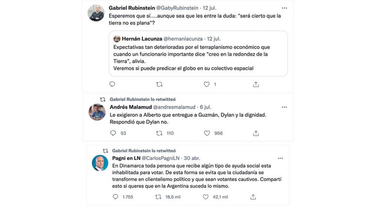 Capturas twitter