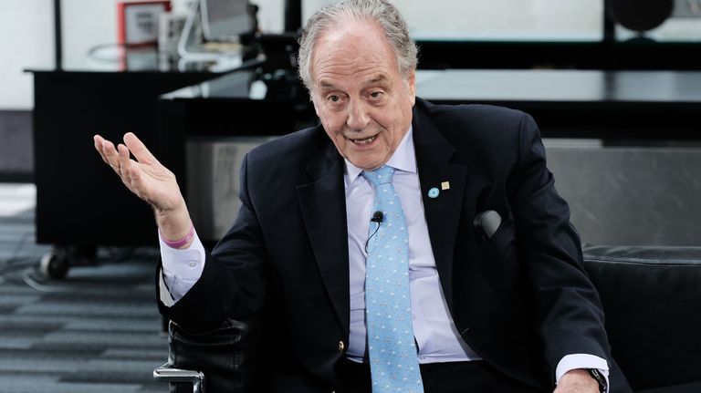 Carlos Heller, en la entrevista con Jorge Fontevecchia.