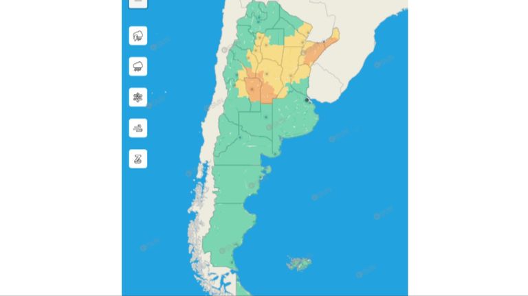 Clima viernes 7 de noviembre