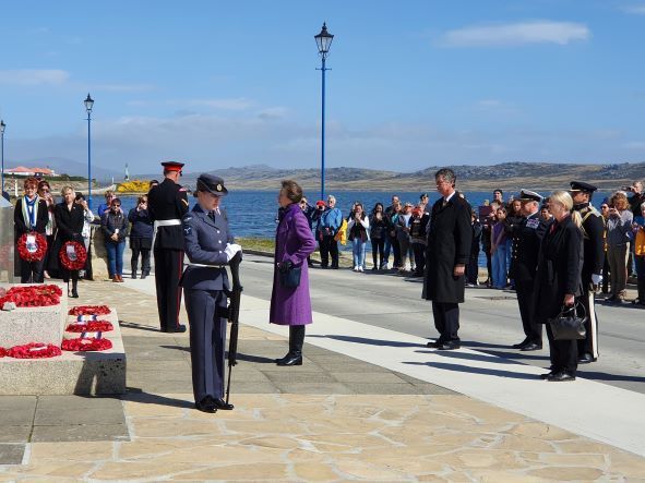 Ana en Malvinas