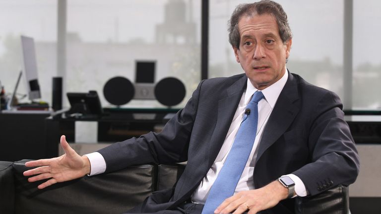 Miguel Angel Pesce, en la entrevista con Jorge Fontevecchia.