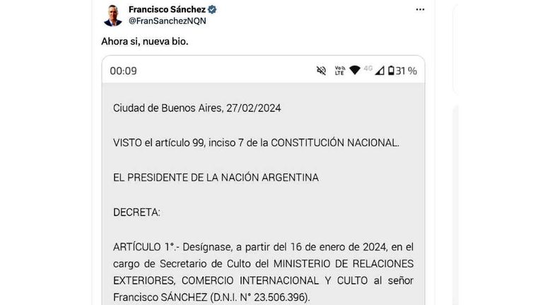 Francisco Sánchez Tweet 20240228